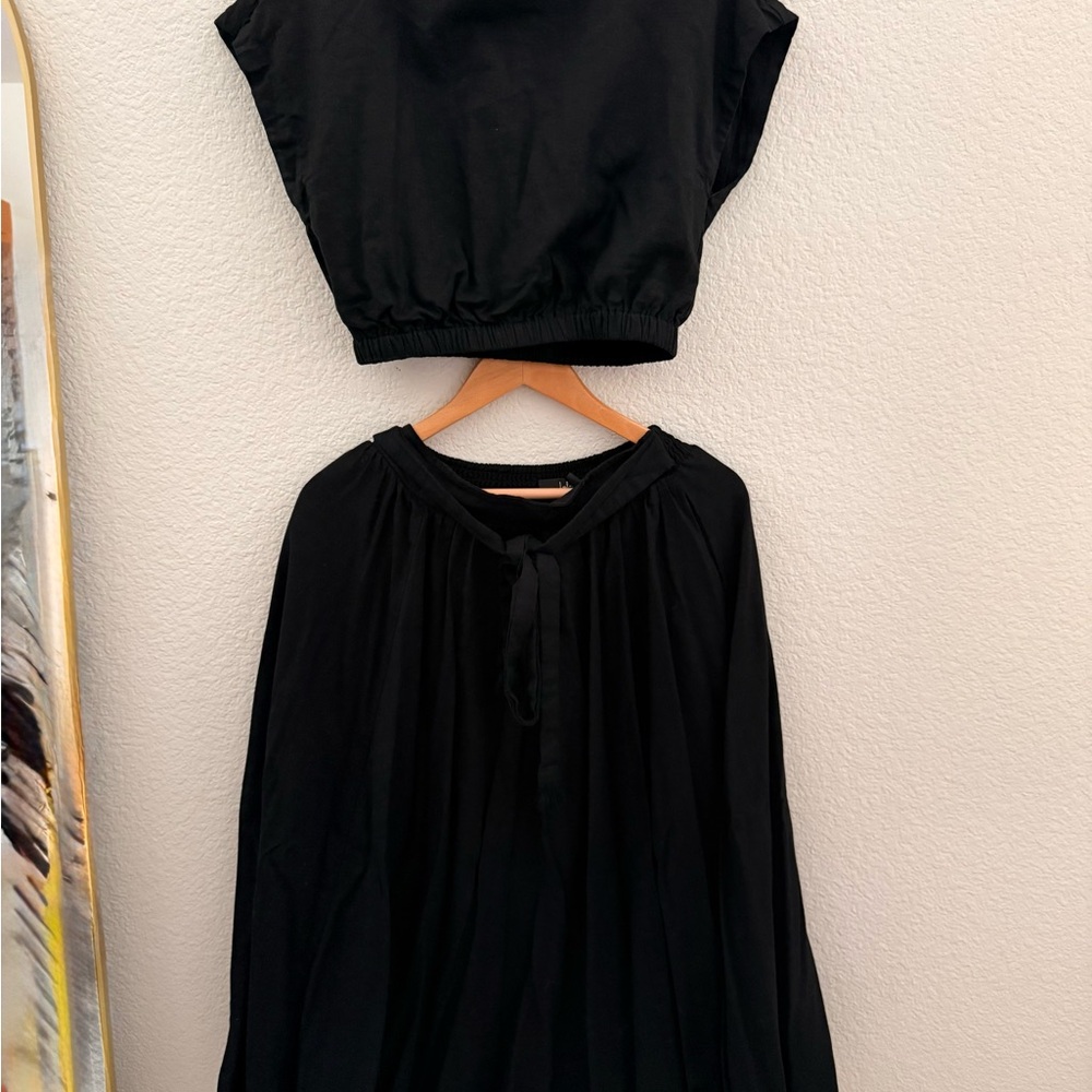 Black Two-Piece Outfit